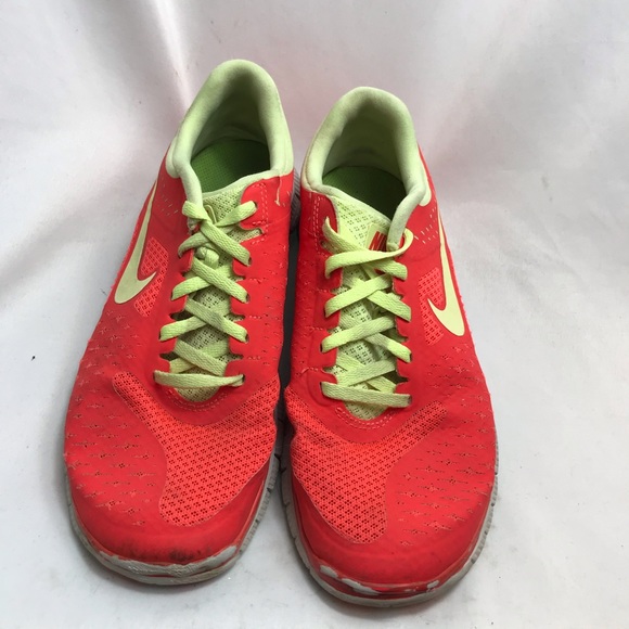 Nike Free 4.0 V2 Running Shoes Orange Size 7 - Picture 4 of 8